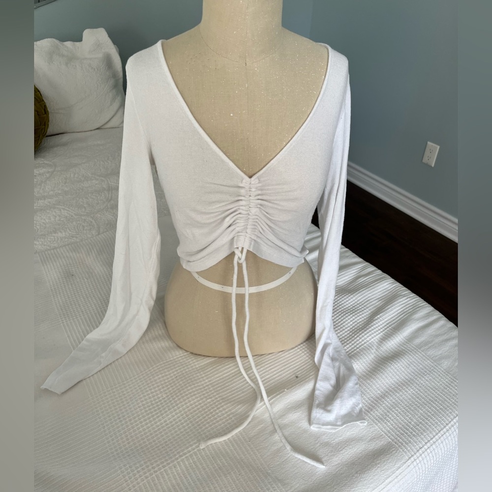 Aritzia Wilfred Free Cinch Top